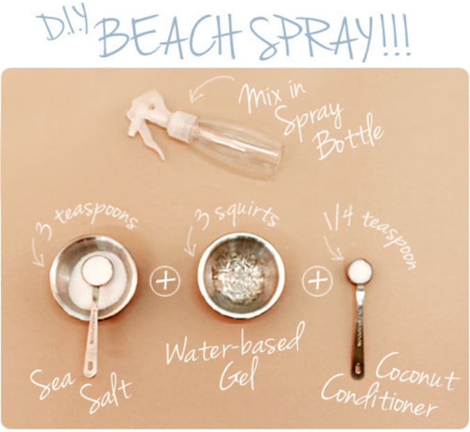 How To Get Beachy Waves A Simple Recipe For A Sexy Look