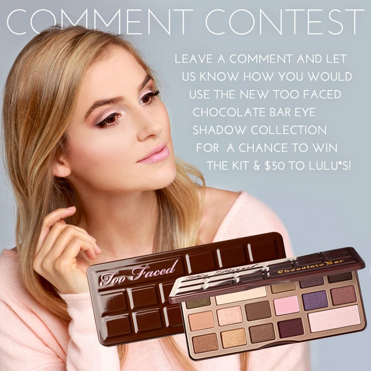 Blinke gård Martyr Lulus How-To: Too Faced Chocolate Bar Eye Shadow Tutorial