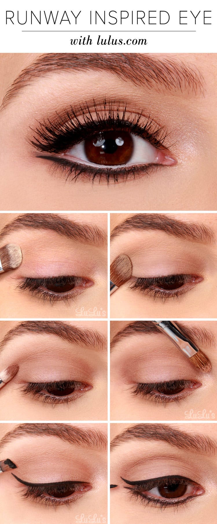 Lulus How To Runway Inspired Black Eyeliner Makeup Tutorial Lulus Com Fashion Blog