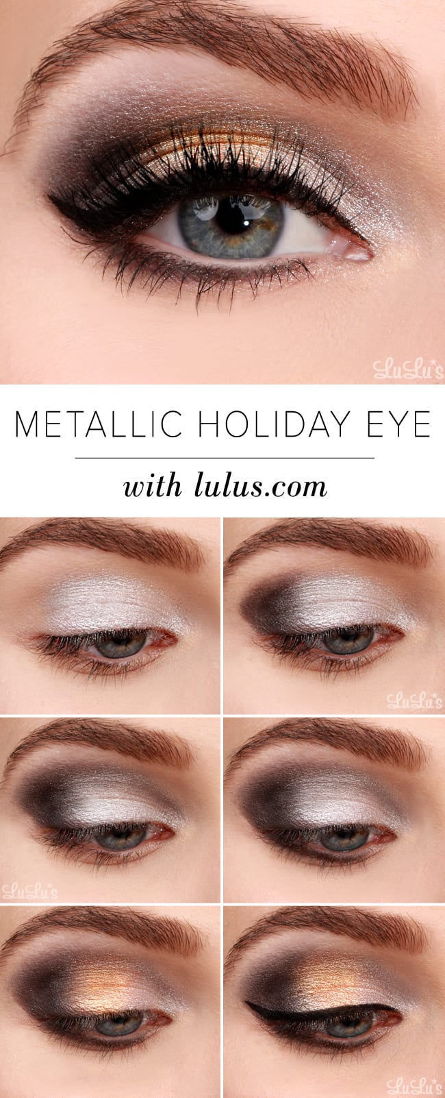 Metallic Holiday Eyeshadow