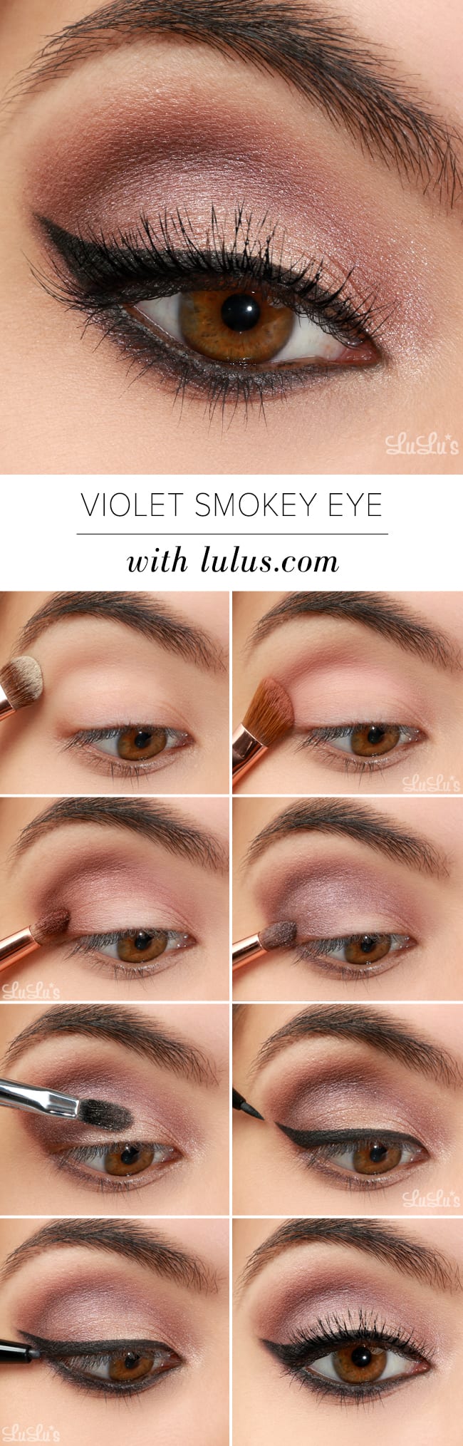 filosofisk forord blive irriteret Lulus How-To: Violet Smokey Eye Makeup Tutorial - Lulus.com Fashion Blog