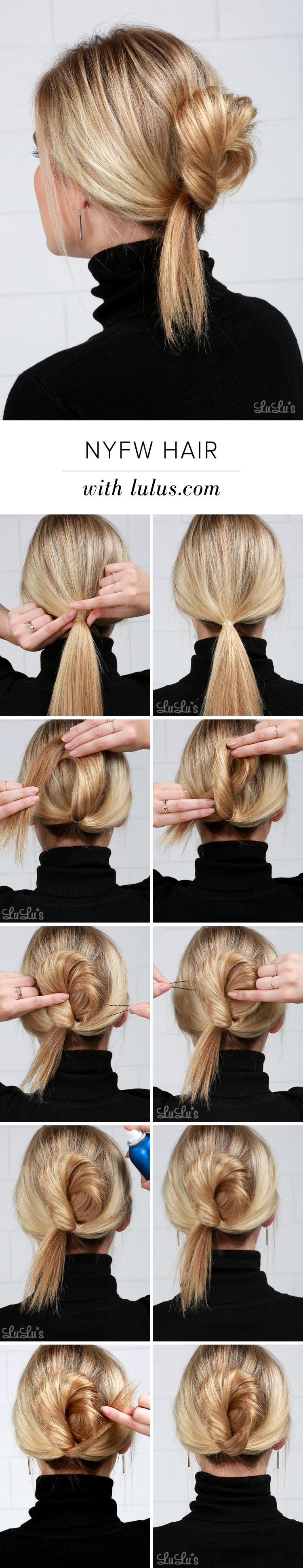 NYFW Inspired Hair