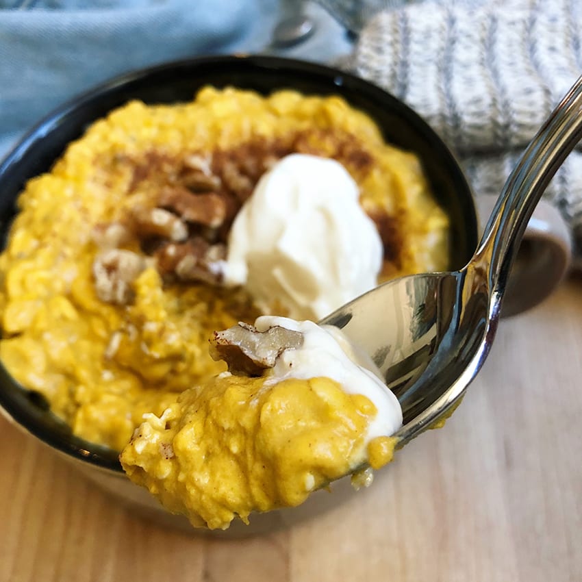 taste of pumpkin pie overnight oats recipe