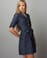 Green Point Party Dress