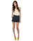 Louis XIV Navy Blue Lace Shorts