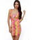 Neon Flux Python Print Cutout Dress