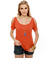 Alternative Apparel Jovana Orange Top