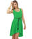 Fords of Avon Pleated Green Dress