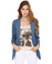 Christie Brinkley Blue Denim Blazer