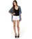 Blank NYC Raw Edge White Cut-Off Jean Shorts
