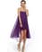 Blaque Label Aeriform Strapless Purple Dress