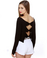 Brandy Melville John Galt Alanna Black Top