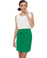 Spring Water Color Block Green Dress