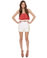 Eye-Let's Play High-Waisted White Lace Shorts
