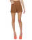 Morning Java Brown High-Waisted Shorts