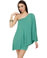 Leaves of Sass Aqua Blue Dress