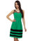 Have a Ball Striped Green Dress