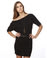 Lamixx Off the Shoulder Black Dress