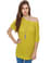 High Five Yellow Sweater Top