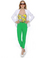 Motel Jodie High-Waisted Green Skinny Jeans