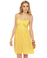 Bumble Beach Yellow Striped Dress