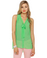 Sleeveless in Seattle Sheer Mint Green Top