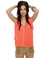 Riverwalk Sheer Coral Top