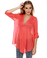 Olive & Oak National Monuments Sheer Coral Top