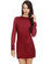 Obey Bel Air Dark Red Dress