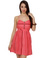 Roxy Liberty and Sun Coral Striped Dress