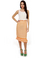 Minneola Orange Striped Dress