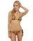 Geo Neo Neon Print String Bikini