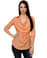 Inside Scoop Long Sleeve Peach Top