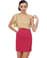 Wake Up Susie Beige and Fuchsia Dress