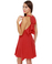 Cascad-er Girl Red Ruffle Dress
