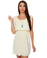 Plus One Cream Dress