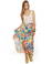 Vivid Dreams Print Wrap Skirt