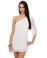 Sunup One Shoulder Ivory Dress