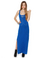 All Night Long Blue Maxi Dress
