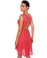 High-Low and Behold Coral Lace Dress