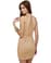 Groovy Girlie Beige Halter Dress