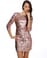 Rubber Ducky Sequin-dy City Pink Sequin Dress