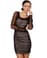 Crimp My Ride Black Dress