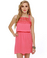 Away We Go Coral Lace Dress