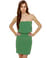 Blogosphere Strapless Green Dress