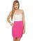 Best and Brightest Strapless Hot Pink Dress