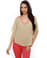 Marion in Mind Pink and Beige Top