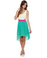 LULUS Exclusive Get My Drift Fuchsia and Teal Dress
