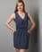 Instinctual Dress in Navy