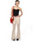 Romantic at Heart Beige Lace Pants